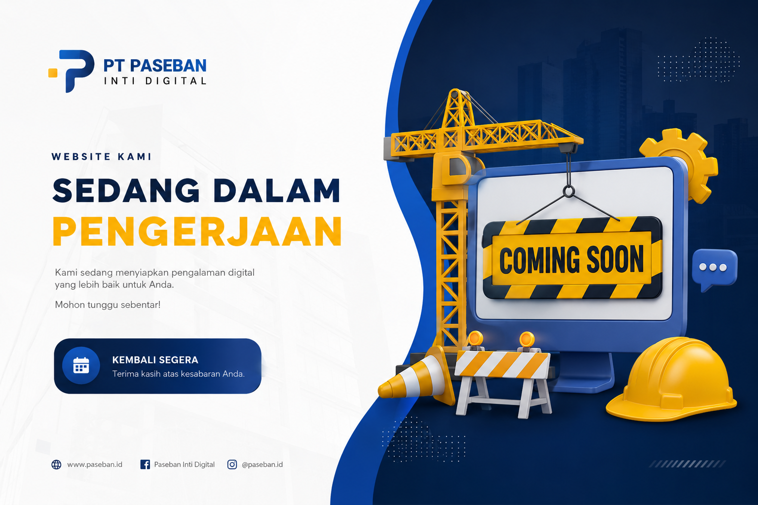 PT Paseban Inti Digital - Website Sedang Dalam Pengerjaan